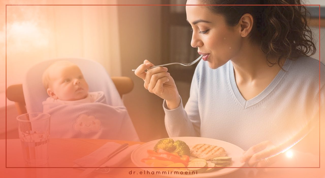 تاثیر رژیم غذایی مادر بر درمان کولیک نوزاد